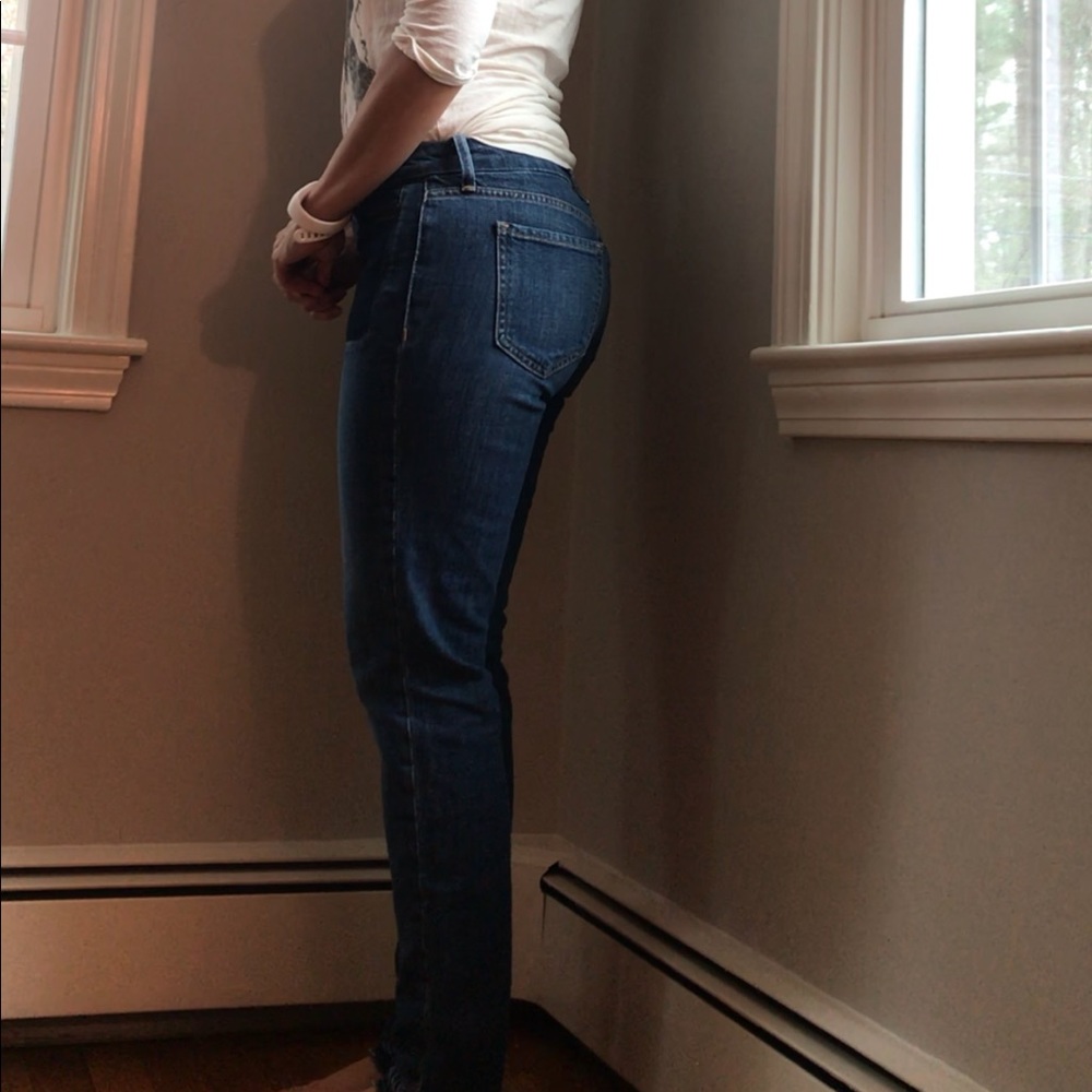 Genetic Bardot Jeans with Patched Front Pockets - Picture 4 of 7